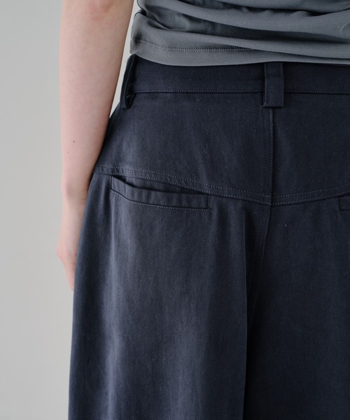 lit(リット)の「Twill Wide Pants(その他パンツ・レディース・ネイビー/オフホワイト/ブラック・38/36)」の20枚目の写真