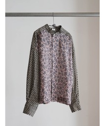 FIL DE FER（フィルデフェール）の「【予約】パターンコンビ　ショートシャツ（シャツ/ブラウス）」