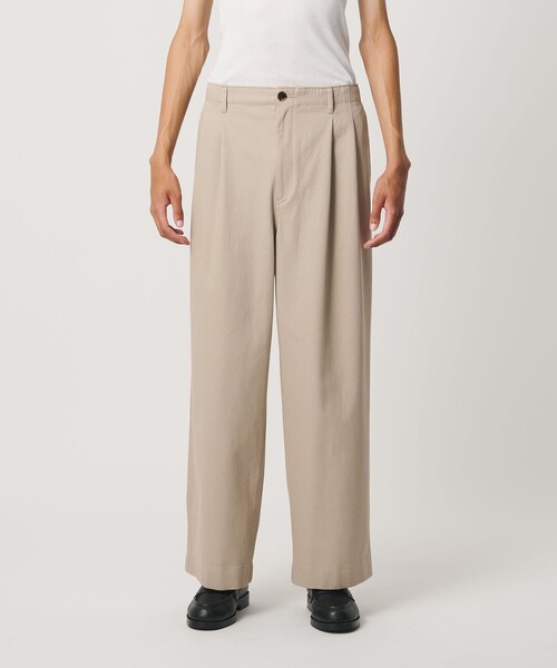 BEAUTY&YOUTH UNITED ARROWS(ビューティーアンドユースユナイテッドアローズ)の「クール 2プリーツ チノ パンツ NO.10 接触冷感(チノパンツ・メンズ・ベージュ/オフホワイト・S/M/XL/L)」の7枚目の写真