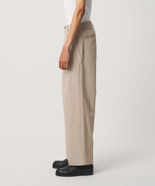 BEAUTY&YOUTH UNITED ARROWS(ビューティーアンドユースユナイテッドアローズ)の「クール 2プリーツ チノ パンツ NO.10 接触冷感(チノパンツ・メンズ・ベージュ/オフホワイト・S/M/XL/L)」の8枚目の写真