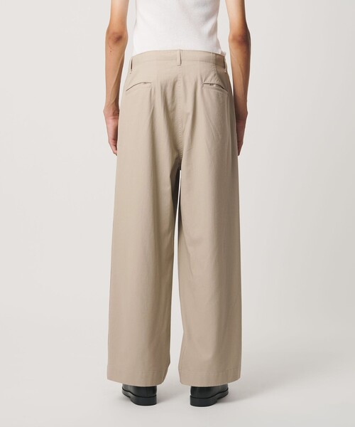 BEAUTY&YOUTH UNITED ARROWS(ビューティーアンドユースユナイテッドアローズ)の「クール 2プリーツ チノ パンツ NO.10 接触冷感(チノパンツ・メンズ・ベージュ/オフホワイト・S/M/XL/L)」の9枚目の写真