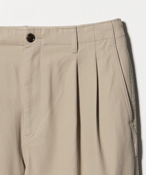 BEAUTY&YOUTH UNITED ARROWS(ビューティーアンドユースユナイテッドアローズ)の「クール 2プリーツ チノ パンツ NO.10 接触冷感(チノパンツ・メンズ・ベージュ/オフホワイト・S/M/XL/L)」の12枚目の写真