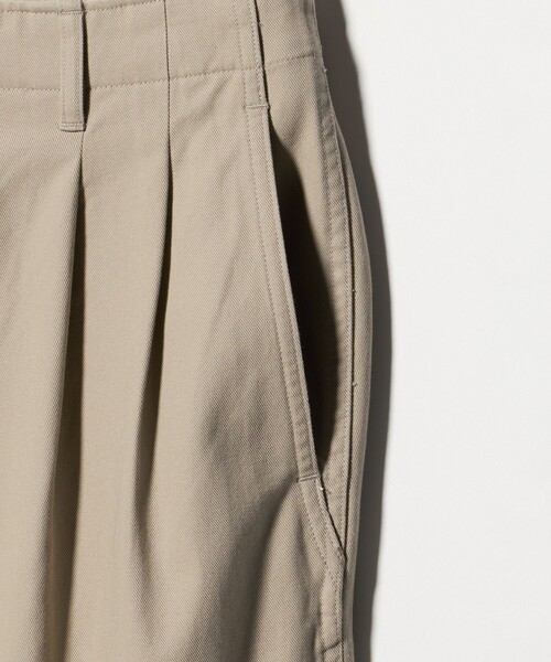 BEAUTY&YOUTH UNITED ARROWS(ビューティーアンドユースユナイテッドアローズ)の「クール 2プリーツ チノ パンツ NO.10 接触冷感(チノパンツ・メンズ・ベージュ/オフホワイト・S/M/XL/L)」の13枚目の写真