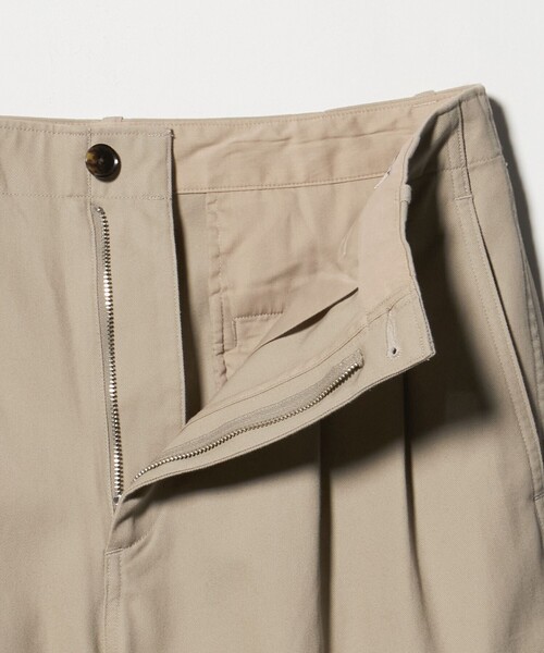 BEAUTY&YOUTH UNITED ARROWS(ビューティーアンドユースユナイテッドアローズ)の「クール 2プリーツ チノ パンツ NO.10 接触冷感(チノパンツ・メンズ・ベージュ/オフホワイト・S/M/XL/L)」の15枚目の写真