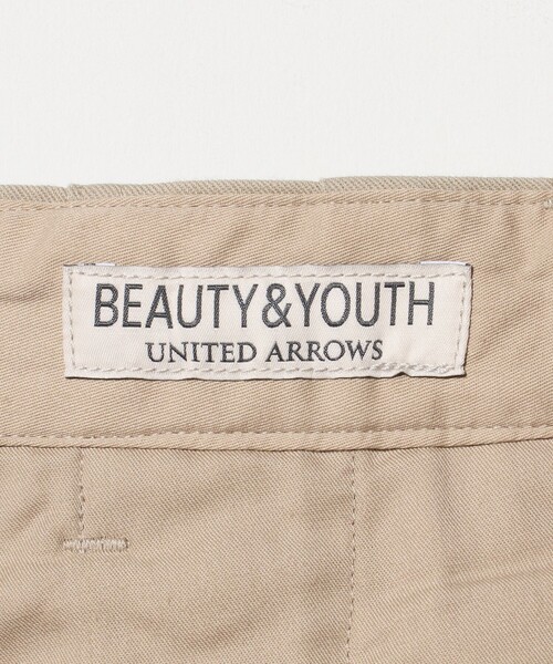 BEAUTY&YOUTH UNITED ARROWS(ビューティーアンドユースユナイテッドアローズ)の「クール 2プリーツ チノ パンツ NO.10 接触冷感(チノパンツ・メンズ・ベージュ/オフホワイト・S/M/XL/L)」の22枚目の写真