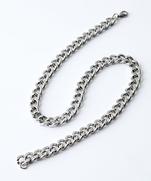 Blue Standard （ブルースタンダード）の「【BLUE STANDARD/ブルースタンダード】【シンプルコーデのアクセントに】チェーンネックレス ユニセックス アクセサリー 首飾り クロスモチーフ ストリート きれいめ プレゼント ギフト（ネックレス）」