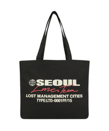 SEOUL SERIES ECO BAG black