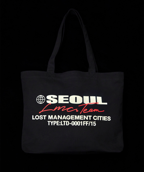 LMCの「SEOUL SERIES ECO BAG black(エコバッグ/サブバッグ・メンズ・その他・OS)」の4枚目の写真