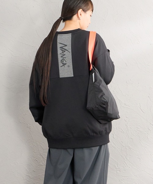 NANGA（ナンガ）の「【WEB先行予約】[NANGA/ナンガ] 別注 バーティカルロゴスウェット（スウェット・レディース・ブラック/グレー・S/L/M）」の16枚目の写真