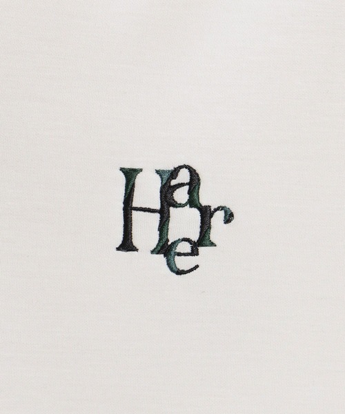 HARE（ハレ）の「【接触冷感】BONSAIバックプリントスキッパーカット(HARE)（Tシャツ/カットソー・メンズ・ブラック/ホワイト・FREE）」の18枚目の写真