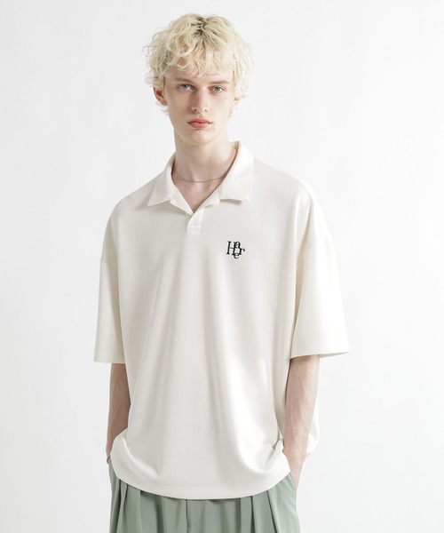 HARE（ハレ）の「【接触冷感】BONSAIバックプリントスキッパーカット(HARE)（Tシャツ/カットソー・メンズ・ブラック/ホワイト・FREE）」の8枚目の写真