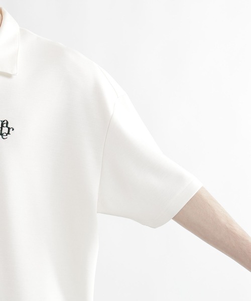 HARE（ハレ）の「【接触冷感】BONSAIバックプリントスキッパーカット(HARE)（Tシャツ/カットソー・メンズ・ブラック/ホワイト・FREE）」の15枚目の写真