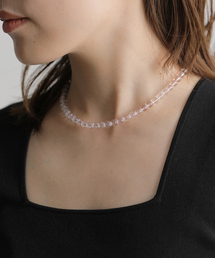 STEEN / スティン Clear Necklace