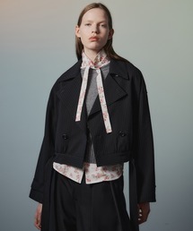 MAISON SPECIAL | 【2026Autumn PRE-ORDER】Suiting Short Trench Coat/スーチングショートトレンチ(トレンチコート)