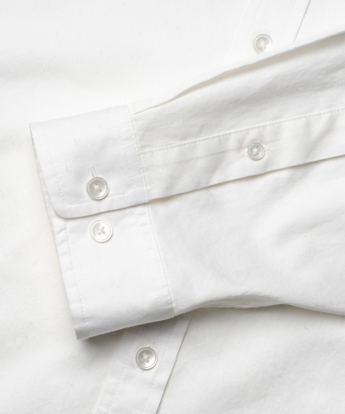 EDINBURGH CLUB（エディンバラクラブ）の「OVER FIT COTTON TWILL SHIRT [WHITE]（シャツ/ブラウス・メンズ・ホワイト・SMALL/MEDIUM/LARGE/X-LARGE）」の5枚目の写真