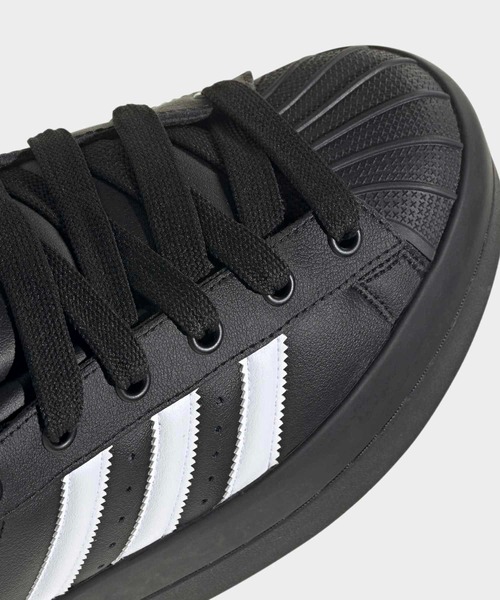 adidas(アディダス)の「スーパースター スタック / SUPERSTAR STACK / 厚底スニーカー / アディダスオリジナルス adidas Originals(スニーカー・レディース・ブラック・22.0cm/22.5cm/27.0cm/27.5cm/28.0cm/24.0cm/23.0cm/23.5cm/24.5cm/25.0cm/25.5cm/26.5cm/26.0cm)」の7枚目の写真