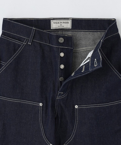 styles（スタイルス）の「WALK IN PARIS Indigo Double Knee Carpenter Pants（デニムパンツ・メンズ・ブルー・30inch）」の4枚目の写真
