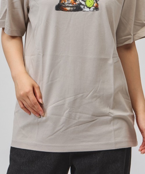 NIKE(ナイキ)の「NIKE ナイキ NSW スポーツ CAT S/S Tシャツ TGPX(Tシャツ/カットソー・レディース・ダークグレー/ホワイト・S/M/XL/L)」の8枚目の写真