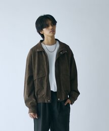 goocy（グーシー）の「ピーチレザースタンドブルゾン（ブルゾン）」
