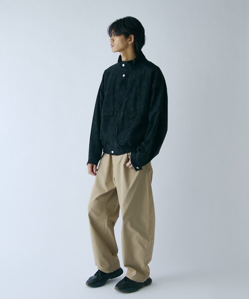 goocy(グーシー)の「ピーチレザースタンドブルゾン(ブルゾン・メンズ・ブラウン/ブラック・MEDIUM/LARGE)」の8枚目の写真