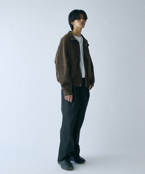 goocy(グーシー)の「ピーチレザースタンドブルゾン(ブルゾン・メンズ・ブラウン/ブラック・MEDIUM/LARGE)」の16枚目の写真