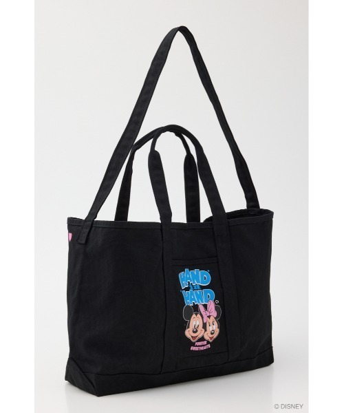 Disney SERIES CREATED by MUS(ディズニーシリーズクリエイテッドバイエムユーエス)の「MD (M&M) HEART 2WAY トートバッグ(トートバッグ・レディース・ブルー/ブラック・FREE)」の4枚目の写真