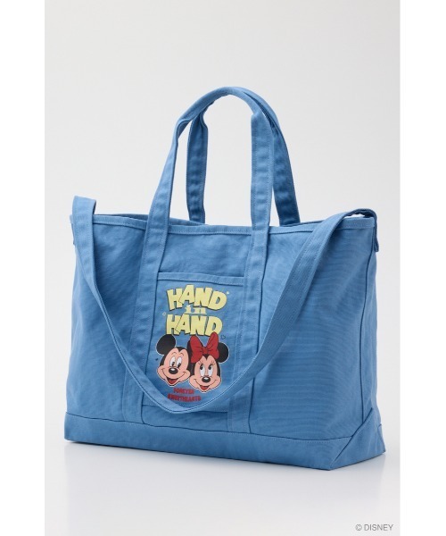 Disney SERIES CREATED by MUS(ディズニーシリーズクリエイテッドバイエムユーエス)の「MD (M&M) HEART 2WAY トートバッグ(トートバッグ・レディース・ブルー/ブラック・FREE)」の12枚目の写真