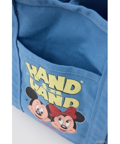 Disney SERIES CREATED by MUS(ディズニーシリーズクリエイテッドバイエムユーエス)の「MD (M&M) HEART 2WAY トートバッグ(トートバッグ・レディース・ブルー/ブラック・FREE)」の14枚目の写真