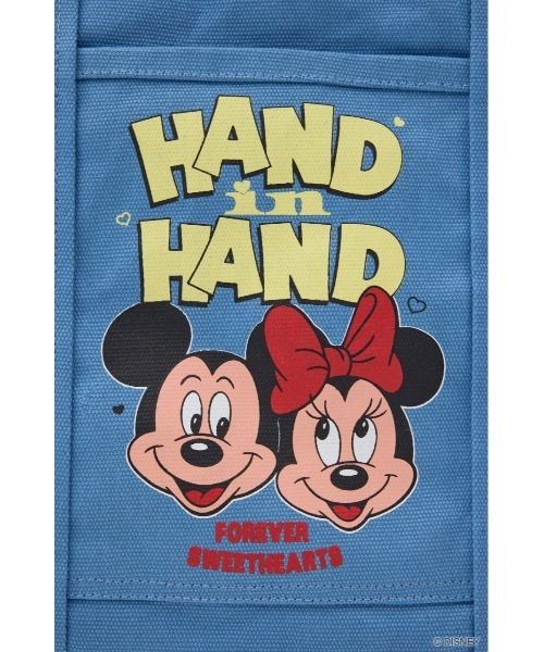 Disney SERIES CREATED by MUS(ディズニーシリーズクリエイテッドバイエムユーエス)の「MD (M&M) HEART 2WAY トートバッグ(トートバッグ・レディース・ブルー/ブラック・FREE)」の15枚目の写真