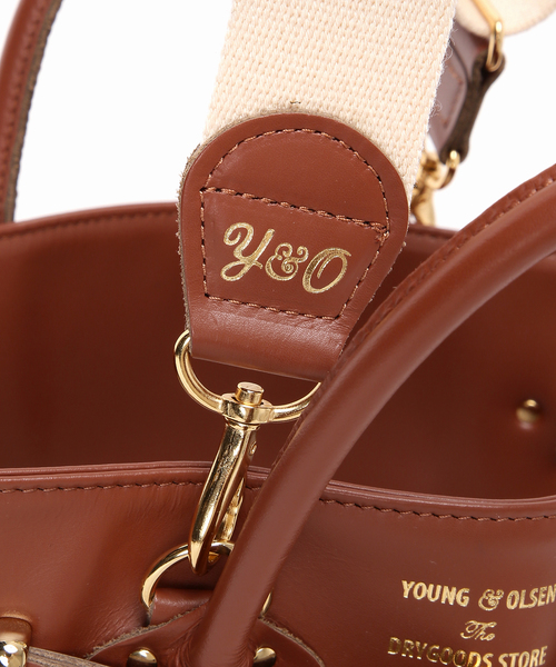FRAMeWORK(フレームワーク)の「YOUNG&OLSEN 別注KIBITZ MAIL BAG(ショルダーバッグ・レディース・ブラウン/ブラック・FREE)」の21枚目の写真