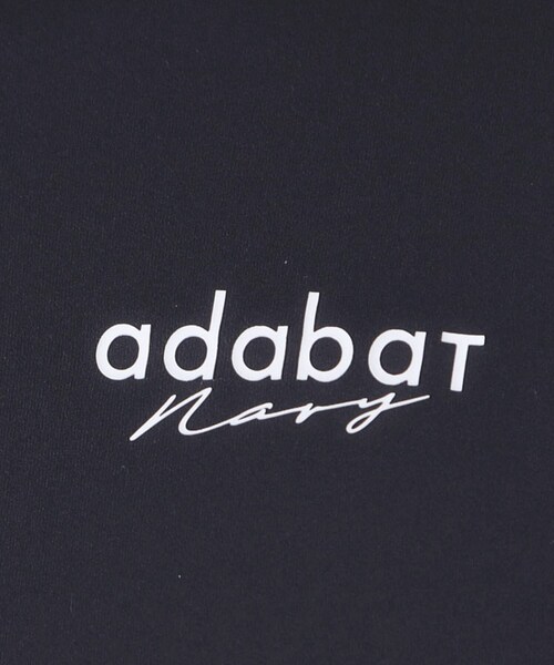 adabat（アダバット）の「【ADABAT NAVY】ワンポイントロゴモックT（Tシャツ/カットソー・メンズ・ブルー系その他/ホワイト・46/48/50/52）」の12枚目の写真
