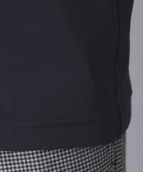 adabat（アダバット）の「【ADABAT NAVY】ワンポイントロゴモックT（Tシャツ/カットソー・メンズ・ブルー系その他/ホワイト・46/48/50/52）」の18枚目の写真