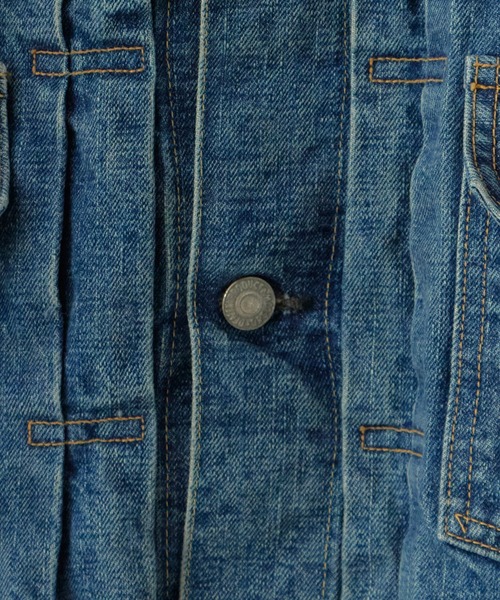 orSlow(オアスロウ)の「orSlow / TYPE2 1950'S DENIM JACKET USED WASH / 01-6002-84 夏服(デニムジャケット・メンズ・ブルー・2)」の4枚目の写真