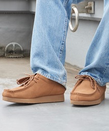 Clarks | Clarks/クラークス Wallabee Lite Cola Suede ワラビー ライト ヒートエンボス スエード アウトドア メンズ 2026年秋冬(ブーツ)