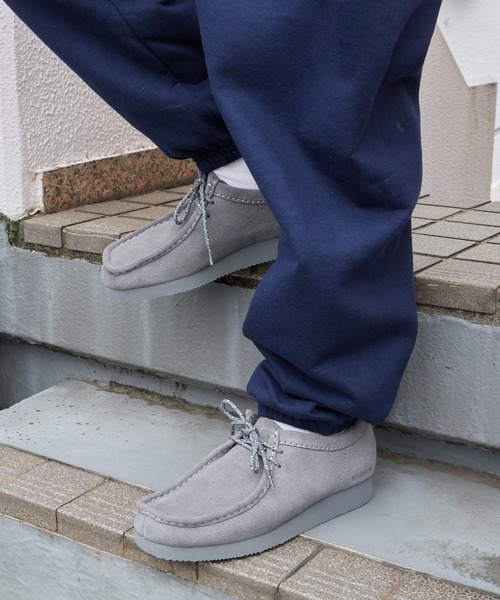Clarks（クラークス）の「Clarks/クラークス Wallabee Lite Cola Suede ワラビー ライト ヒートエンボス スエード アウトドア メンズ 2026年秋冬（ブーツ・メンズ・ブラウン/グレー・8/8.5/7.5）」の16枚目の写真