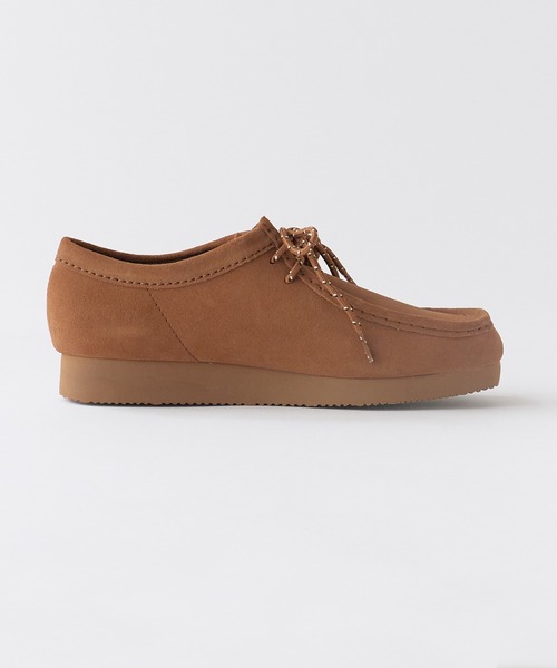 Clarks（クラークス）の「Clarks/クラークス Wallabee Lite Cola Suede ワラビー ライト ヒートエンボス スエード アウトドア メンズ 2026年秋冬（ブーツ・メンズ・ブラウン/グレー・8/8.5/7.5）」の8枚目の写真