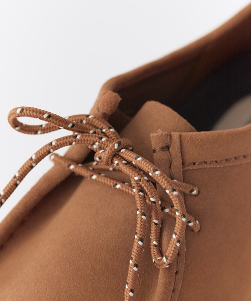 Clarks（クラークス）の「Clarks/クラークス Wallabee Lite Cola Suede ワラビー ライト ヒートエンボス スエード アウトドア メンズ 2026年秋冬（ブーツ・メンズ・ブラウン/グレー・8/8.5/7.5）」の14枚目の写真