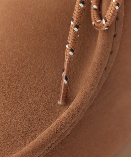 Clarks（クラークス）の「Clarks/クラークス Wallabee Lite Cola Suede ワラビー ライト ヒートエンボス スエード アウトドア メンズ 2026年秋冬（ブーツ・メンズ・ブラウン/グレー・8/8.5/7.5）」の13枚目の写真