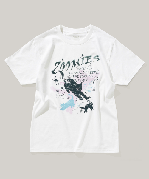 Between A and B（ビトウィーンエイアンドビー）の「ジュミズ ルーズフィットTシャツ [ホワイト]（Tシャツ/カットソー・レディース・ホワイト・FREE）」の2枚目の写真
