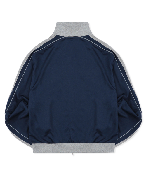 XTONZ(エクストーンズ)の「XJ140 スリムフィット アプリケ パイピング トラック ジップアップ (NAVY)(ナイロンジャケット・レディース・その他・MEDIUM/LARGE)」の11枚目の写真