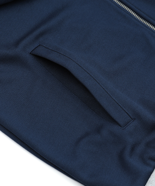 XTONZ(エクストーンズ)の「XJ140 スリムフィット アプリケ パイピング トラック ジップアップ (NAVY)(ナイロンジャケット・レディース・その他・MEDIUM/LARGE)」の14枚目の写真