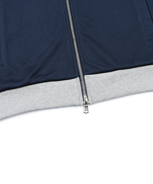 XTONZ(エクストーンズ)の「XJ140 スリムフィット アプリケ パイピング トラック ジップアップ (NAVY)(ナイロンジャケット・レディース・その他・MEDIUM/LARGE)」の15枚目の写真