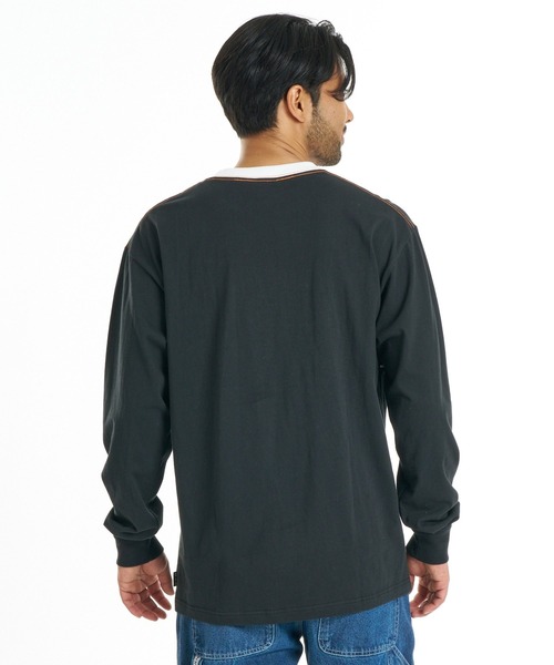 BILLABONG(ビラボン)の「BILLABONG メンズ BIO WAVE ロンT 【2026年秋冬モデル】/ビラボンフロントロゴ長袖ロンT(Tシャツ/カットソー・メンズ・ホワイト/ブラック/パープル・X-LARGE/LARGE/MEDIUM)」の15枚目の写真