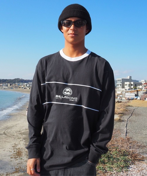 BILLABONG(ビラボン)の「BILLABONG メンズ BIO WAVE ロンT 【2026年秋冬モデル】/ビラボンフロントロゴ長袖ロンT(Tシャツ/カットソー・メンズ・ホワイト/ブラック/パープル・X-LARGE/LARGE/MEDIUM)」の13枚目の写真