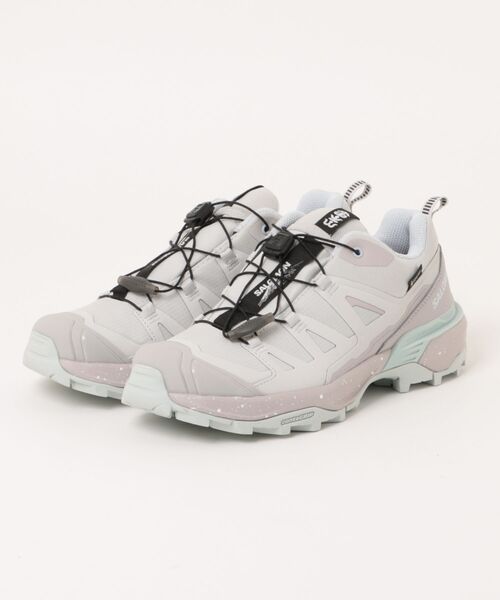 SALOMON(サロモン)の「【SALOMON】XULTRA360GTXFUJILTDW(スニーカー・レディース・ホワイト×グリーン・23.0cm/24.5cm/24.0cm/23.5cm/25.0cm)」の1枚目の写真