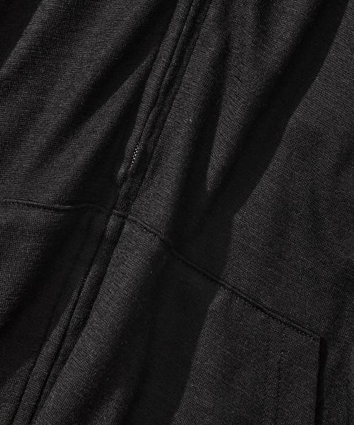 WRAPINKNOT（ラッピンノット）の「【WRAPINKNOT/ラッピンノット】Zip Hoodie（パーカー・メンズ・ブラック/ダークグレー・3/2）」の10枚目の写真