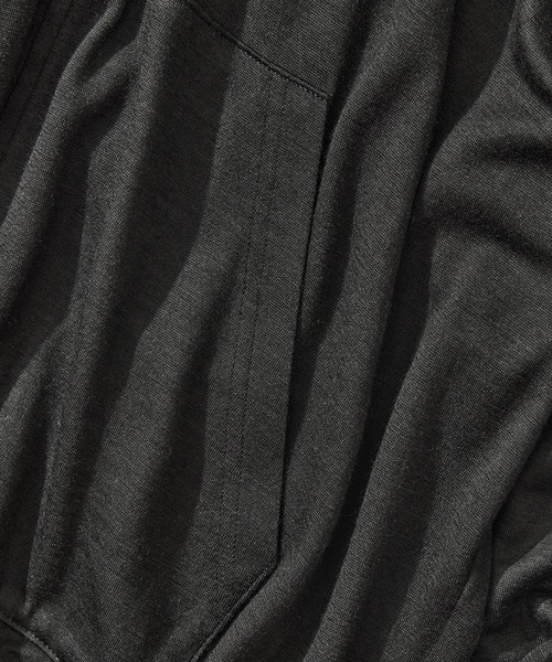 WRAPINKNOT（ラッピンノット）の「【WRAPINKNOT/ラッピンノット】Zip Hoodie（パーカー・メンズ・ブラック/ダークグレー・3/2）」の19枚目の写真