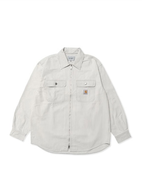 Carhartt WIP(カーハートダブリューアイピー)の「CARHARTT WIP MERCER SHIRT JACKET(その他アウター・メンズ・ストライプ・L/M/S)」の1枚目の写真