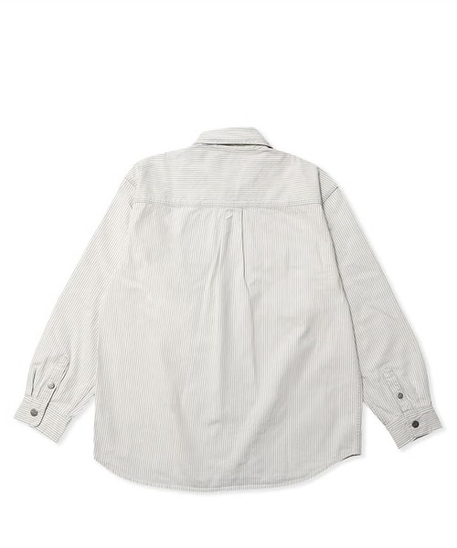 Carhartt WIP(カーハートダブリューアイピー)の「CARHARTT WIP MERCER SHIRT JACKET(その他アウター・メンズ・ストライプ・L/M/S)」の2枚目の写真