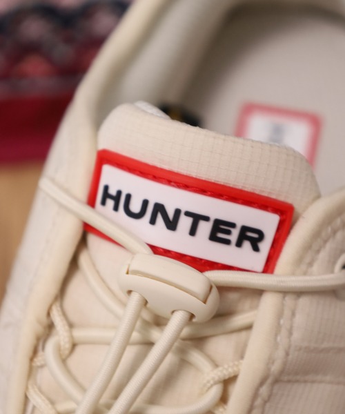 HUNTER（ハンター）の「HUNTER トラベル2.0 レーストレーナー（スニーカー・レディース・ブラック/オフホワイト・23cm/25cm/24cm）」の5枚目の写真